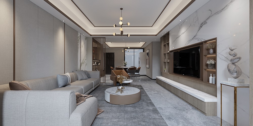 雅士林御苑180㎡雅致現代大平層 裝修案例效果圖-33(2)