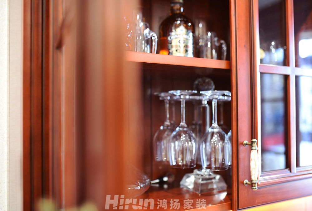 公園世家160㎡歐美香頌四居室 裝修案例效果圖-18