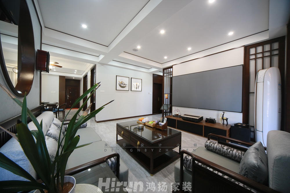 碧波山莊350㎡復合寫意別墅 裝修案例效果圖-IMG_7170