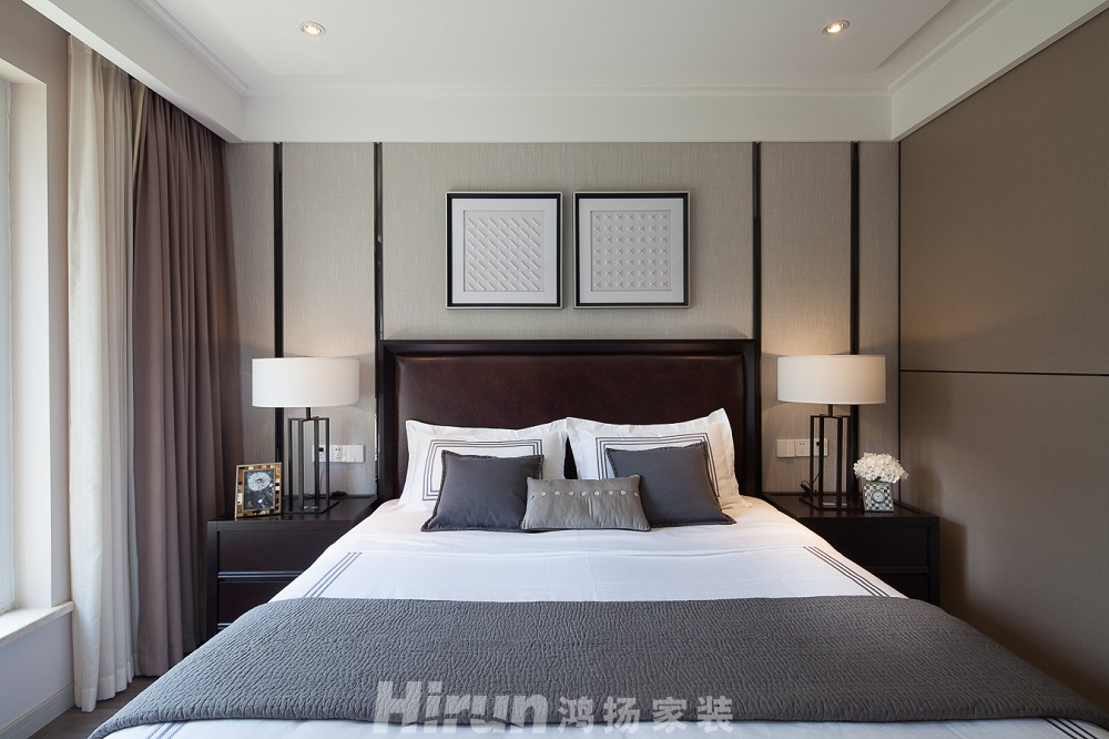 雅士林150㎡雅致現(xiàn)代四居室 裝修案例效果圖-5