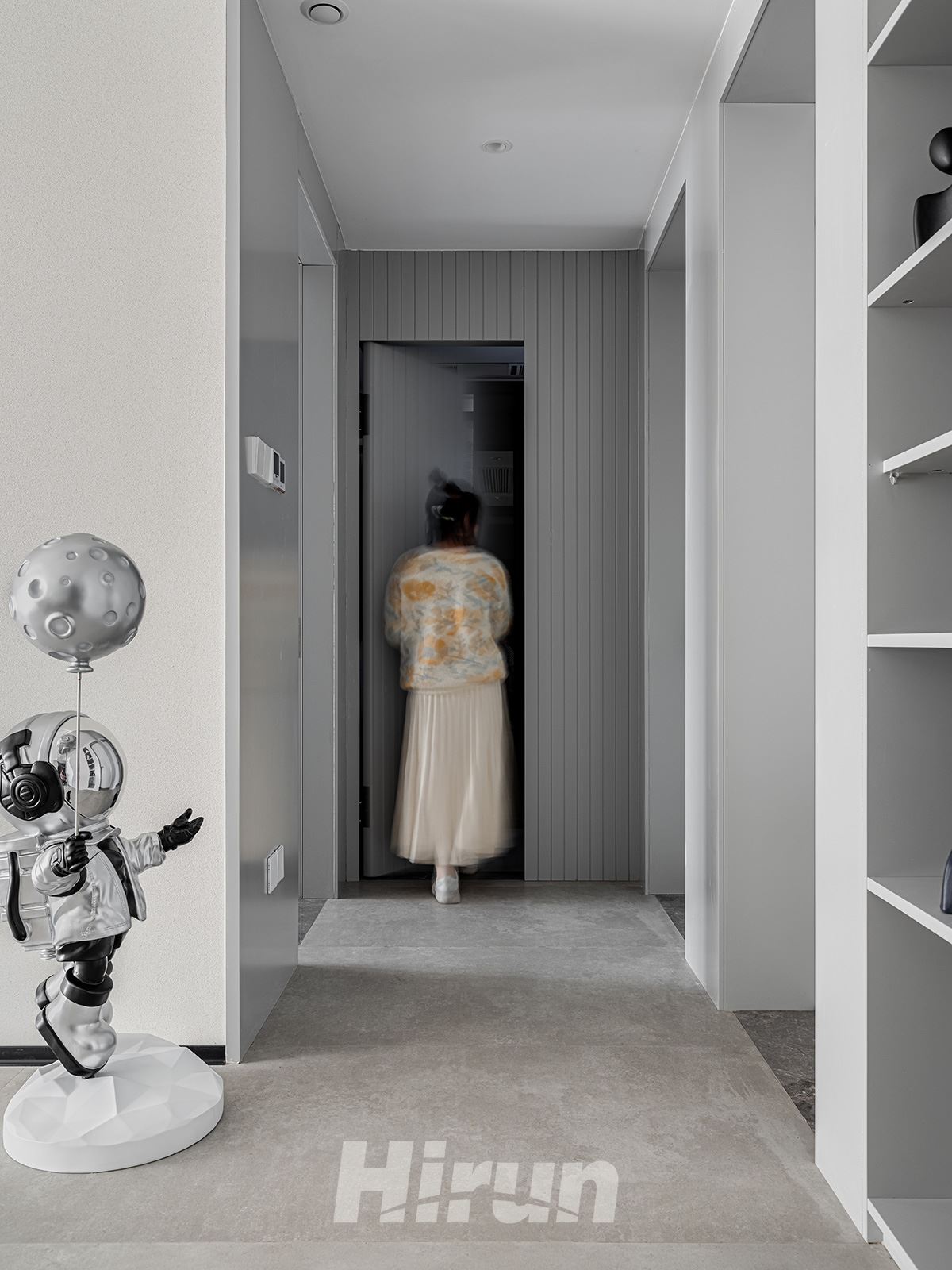 八方小區140㎡雅致現代四居室 裝修案例實景圖-image19