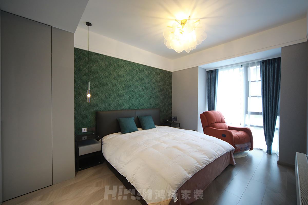 首地云夢臺110㎡北歐之光三居室 裝修案例實景圖-image25