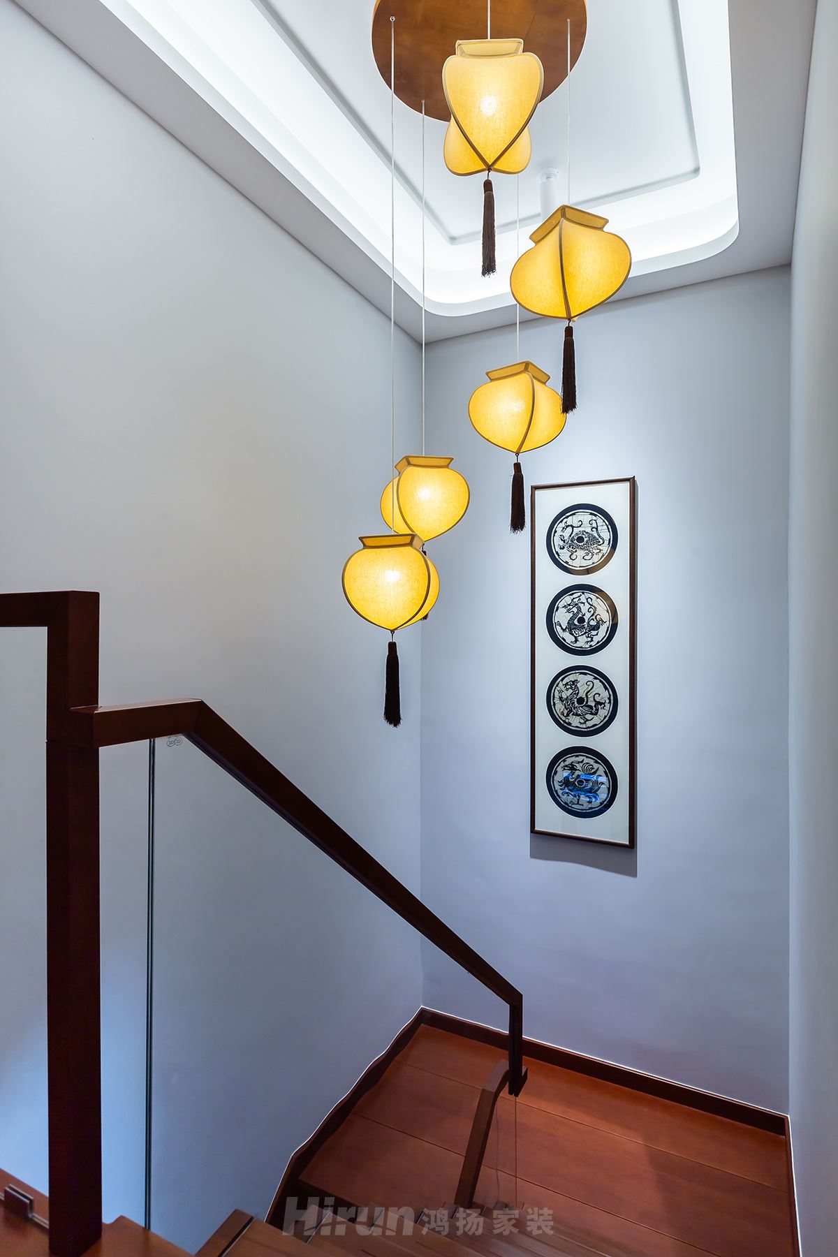 橘郡 禮頓山360㎡復(fù)合寫意別墅 裝修案例實(shí)景圖-image50