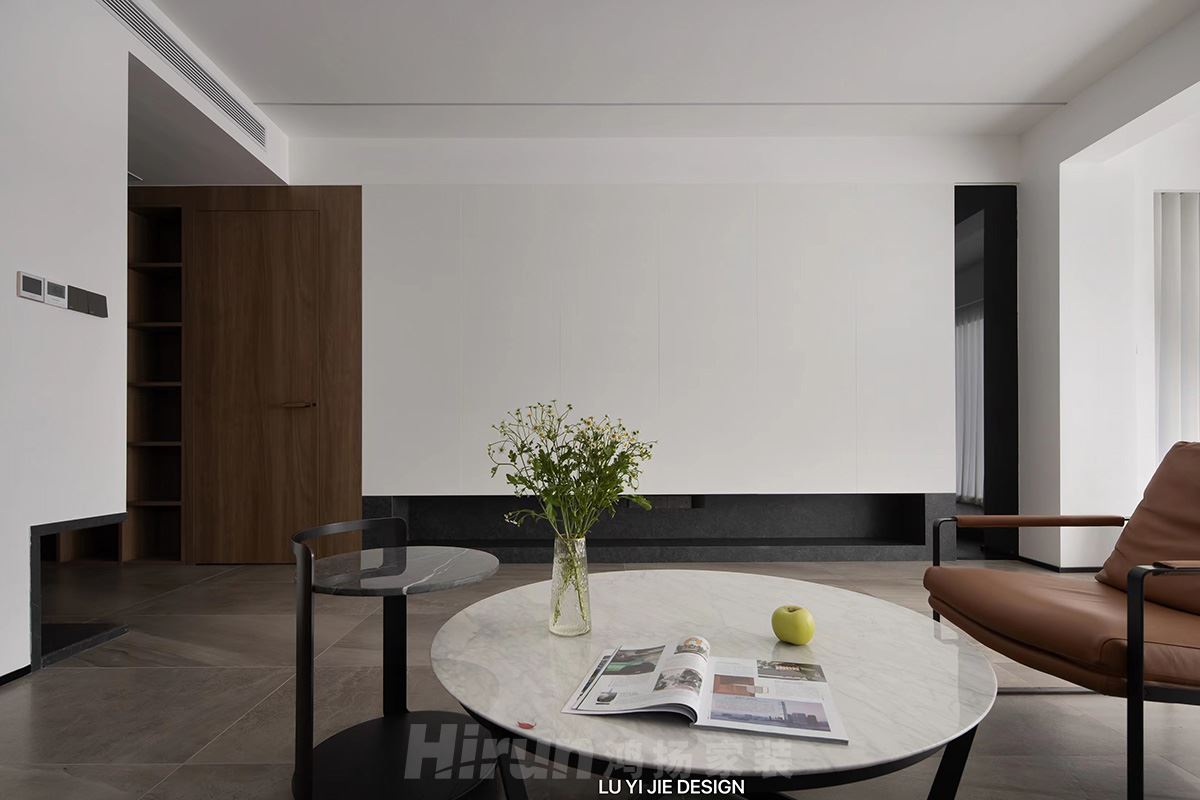 綠地湖湘中心144㎡北歐之光四居室 裝修案例實景圖-7