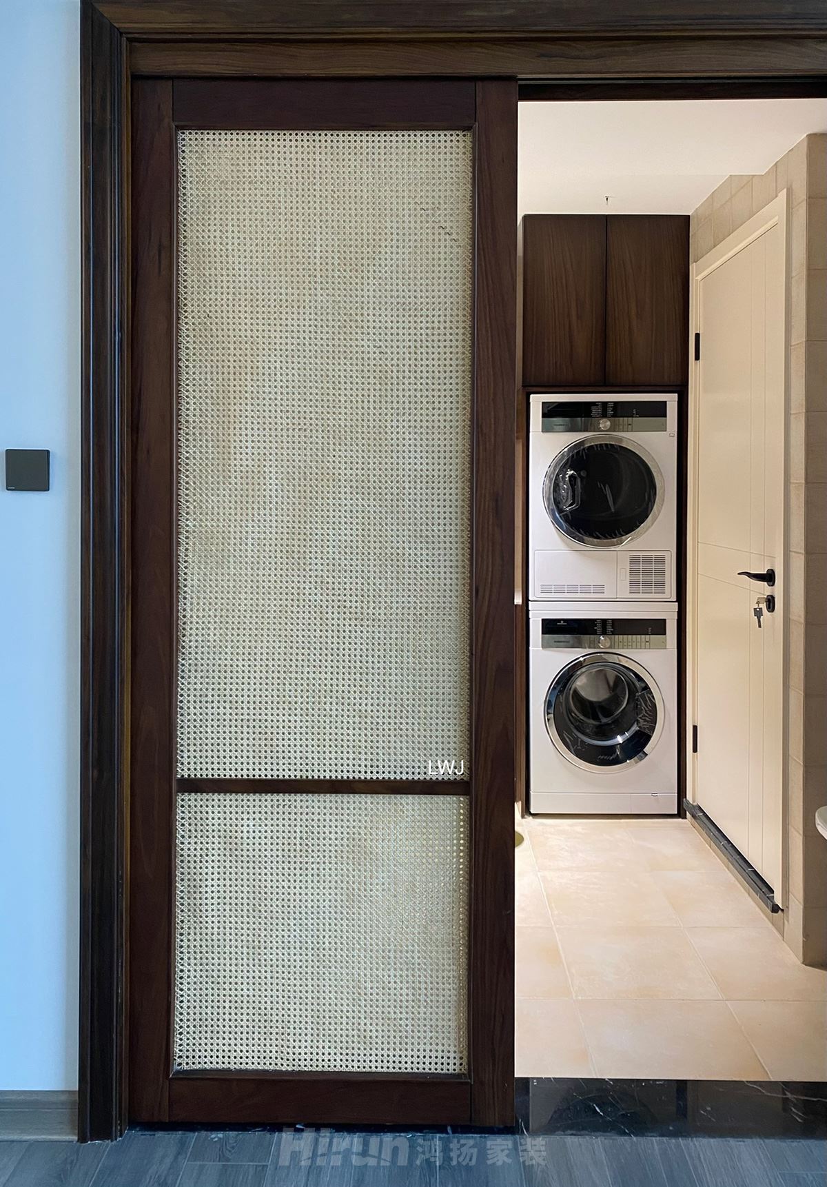 湘江壹號260㎡復(fù)合寫意大平層 裝修案例實景圖-洗衣房