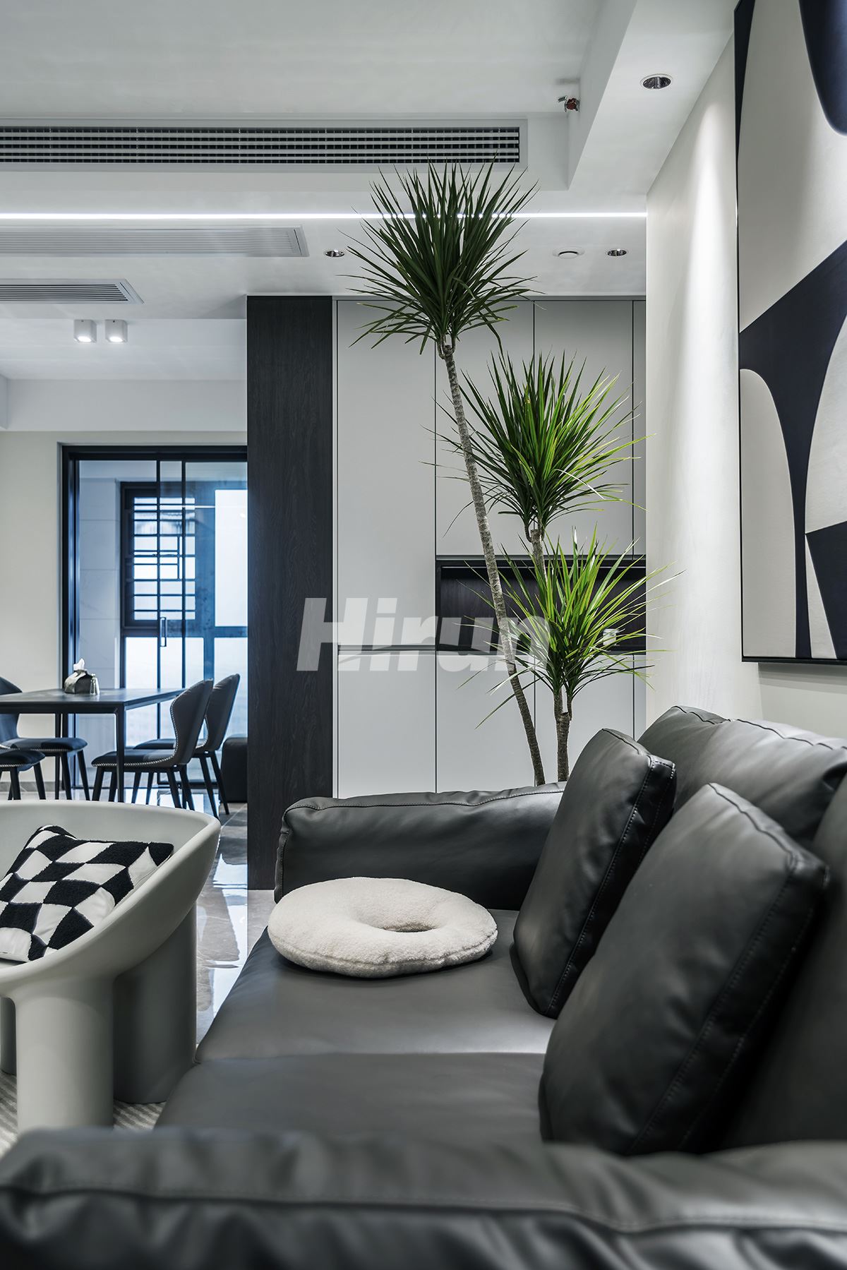 明昇壹城130㎡雅致現(xiàn)代三居室 裝修案例實景圖-image34