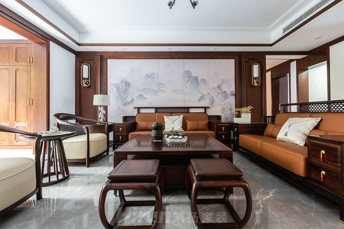 金湘苑190㎡復合寫意大平層 裝修案例實景圖-image28