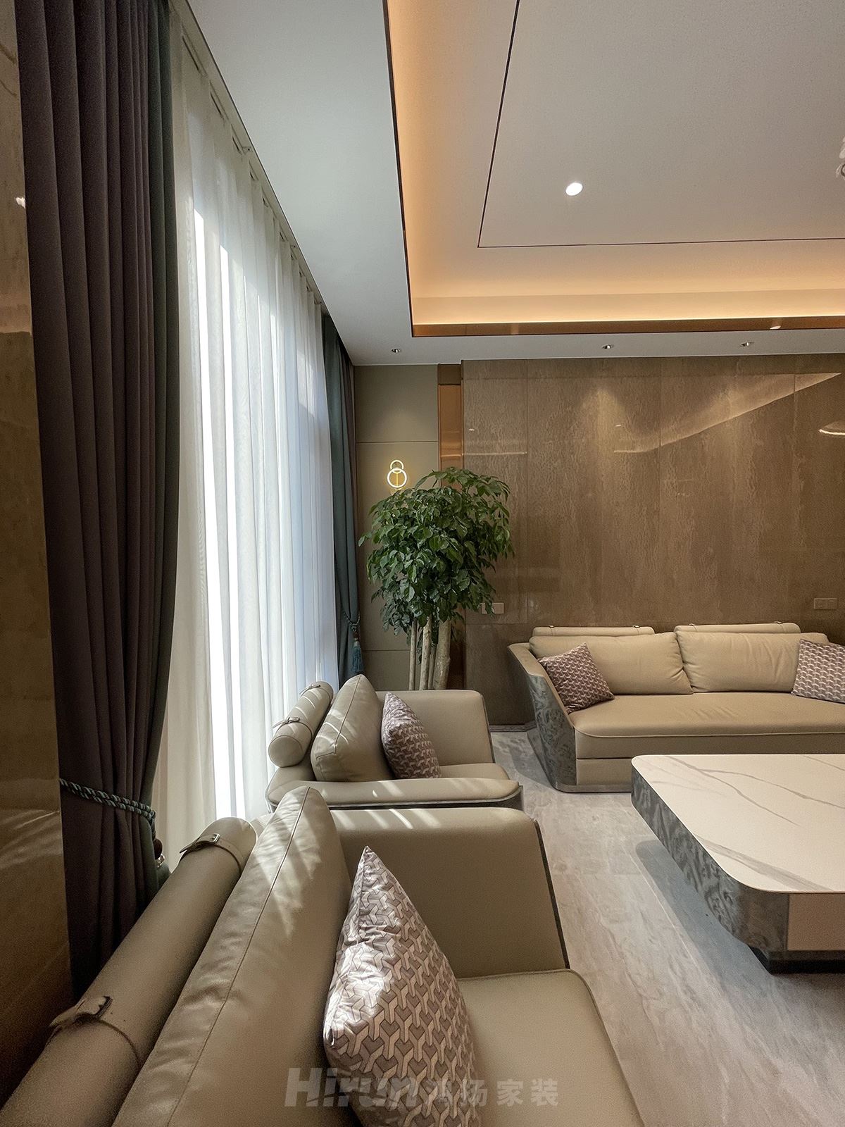 東方名苑首府240㎡新裝飾主義別墅 裝修案例實景圖-image54