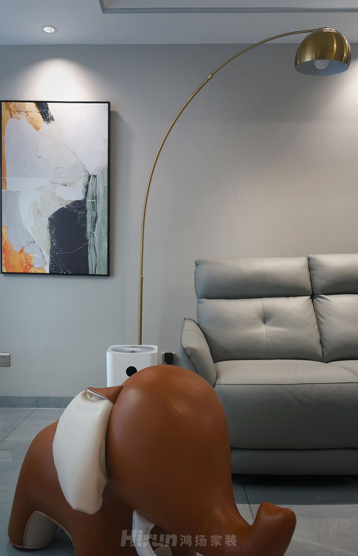 八方小區(qū)140㎡雅致現(xiàn)代四居室 裝修案例實(shí)景圖-image18