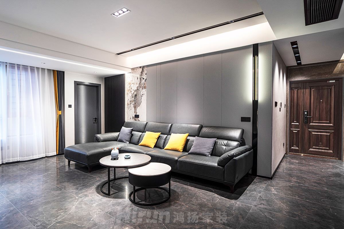 裕源懿府125㎡雅致現代三居室 裝修案例實景圖-image12