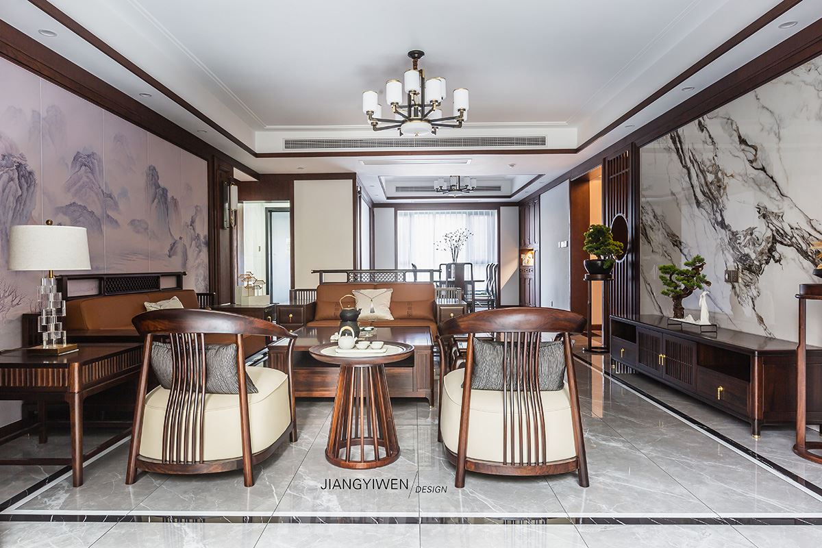 金湘苑190㎡復合寫意大平層 裝修案例實景圖-image27