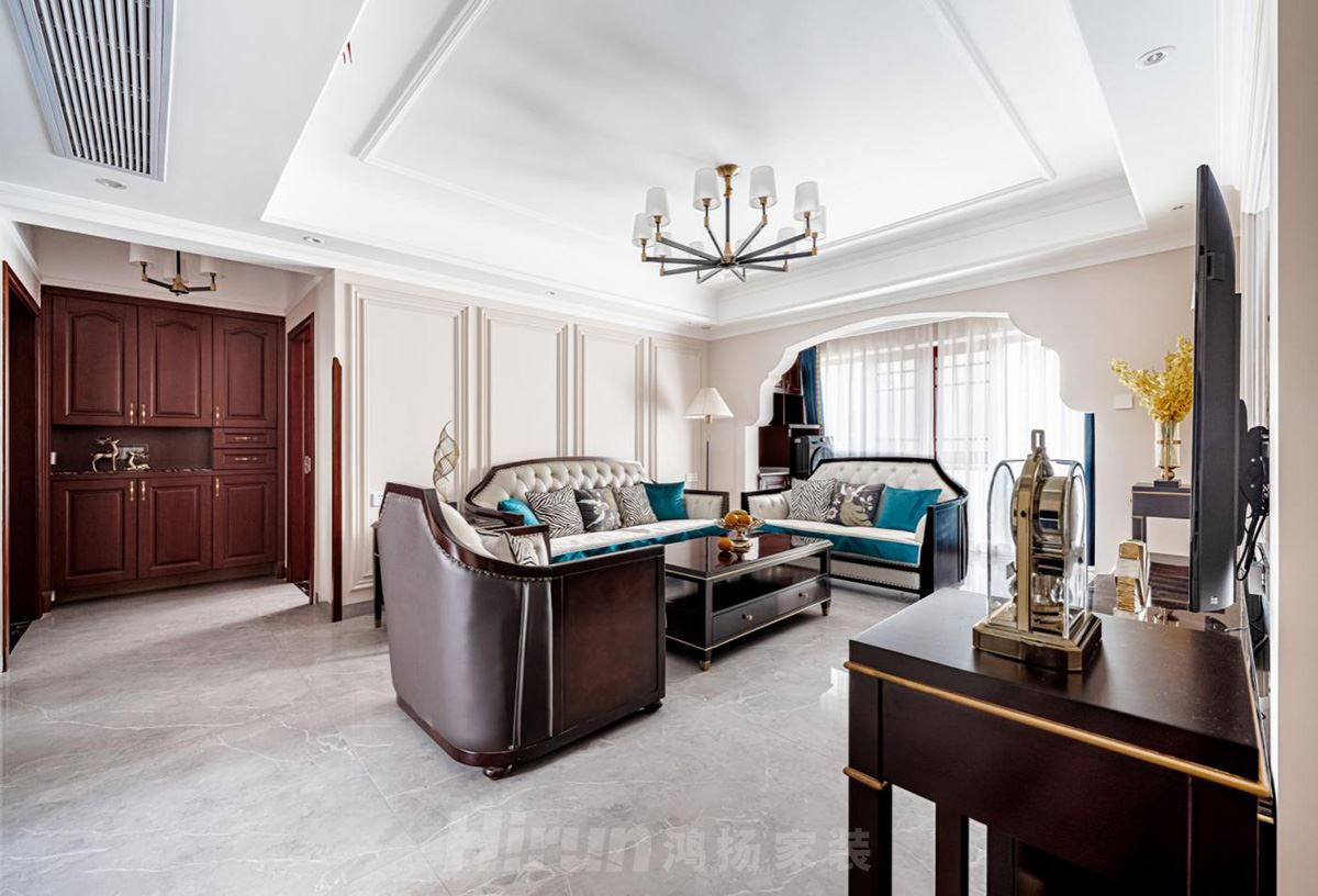 卓越觀山116㎡輕歐簡美四居室 裝修案例實(shí)景圖-image30