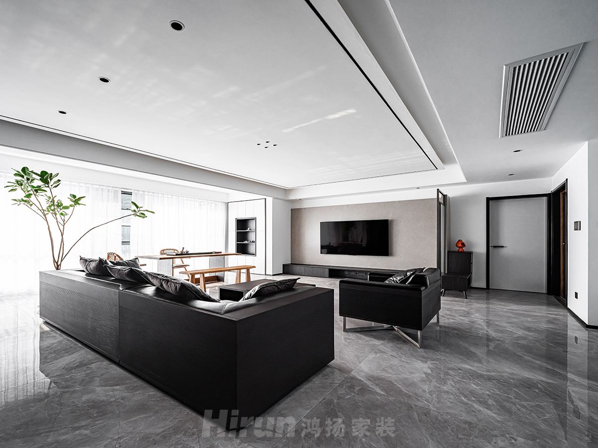 蓉國新賦145㎡雅致現代三居室 裝修案例實景圖-image9