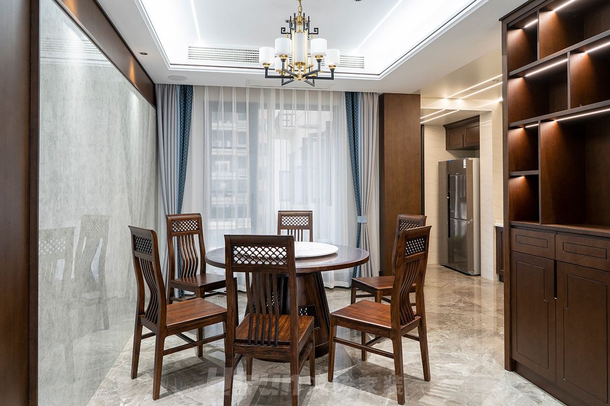 大美華園145㎡復合寫意四居室 裝修案例實景圖-image23