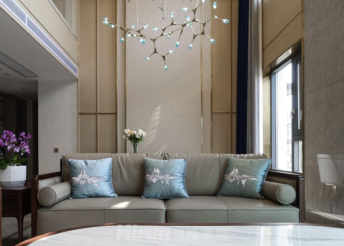 東方名苑首府400㎡江南印象別墅 裝修案例實景圖-image42