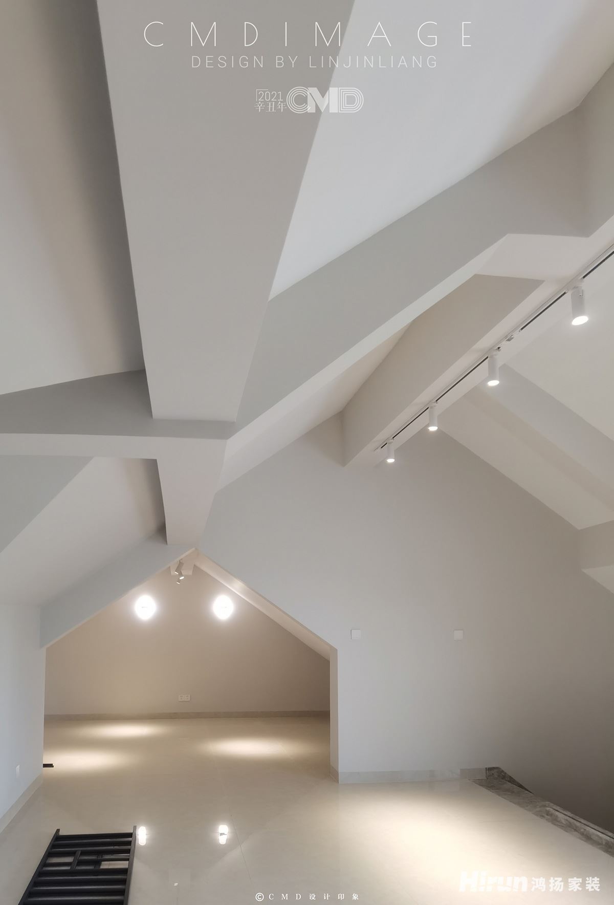 八方小區(qū)320㎡北歐之光復(fù)式 裝修案例實景圖-001-(6)