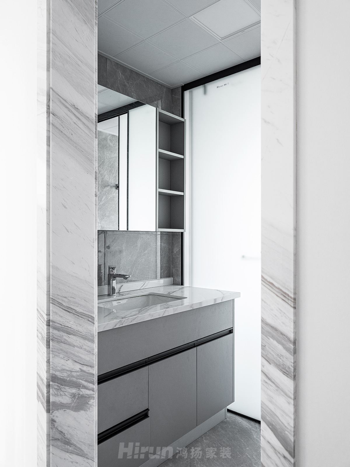 蓉國新賦145㎡雅致現代三居室 裝修案例實景圖-image18