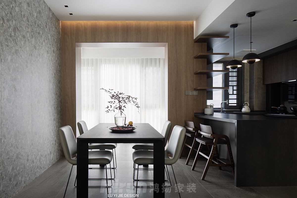 綠地湖湘中心144㎡北歐之光四居室 裝修案例實景圖-13