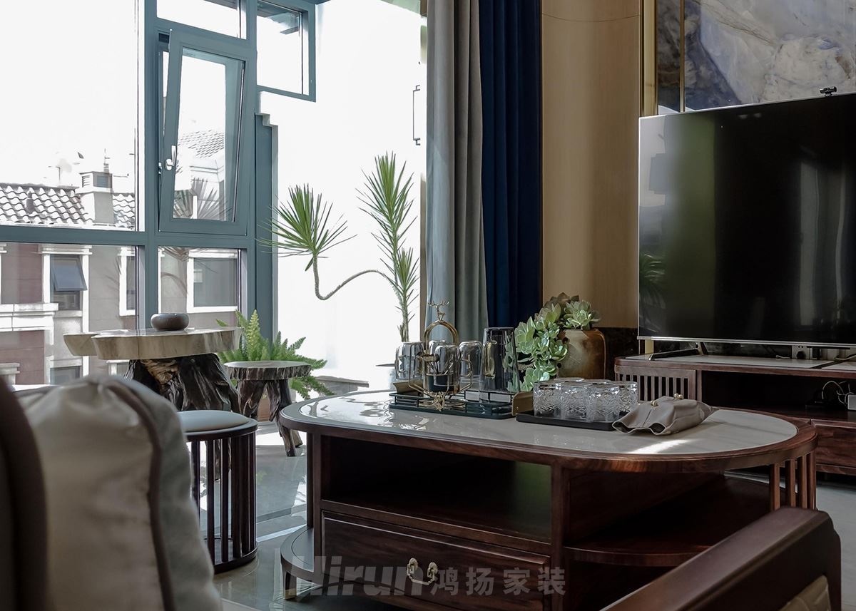 東方名苑首府400㎡江南印象別墅 裝修案例實景圖-image39