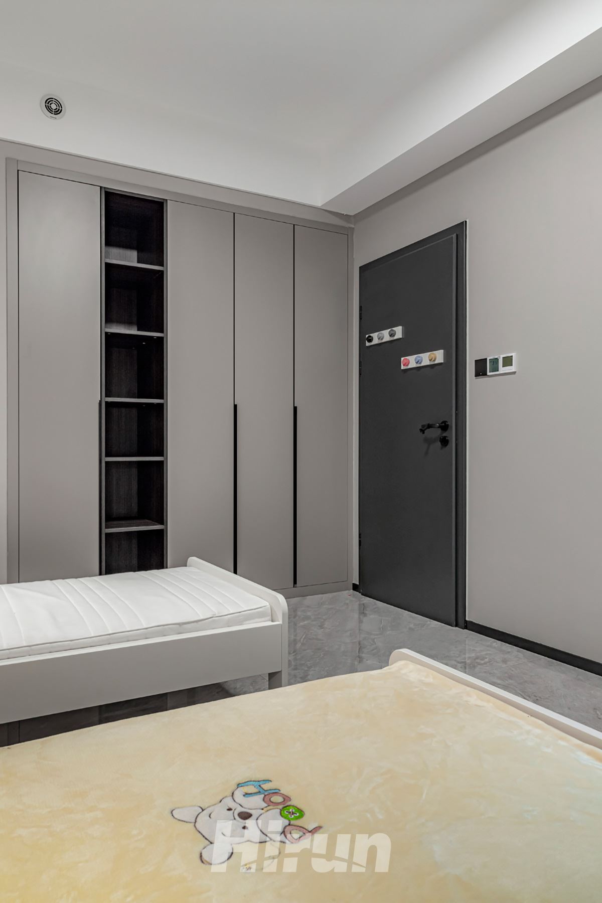 八方小區110㎡雅致現代三居室 裝修案例實景圖-image48