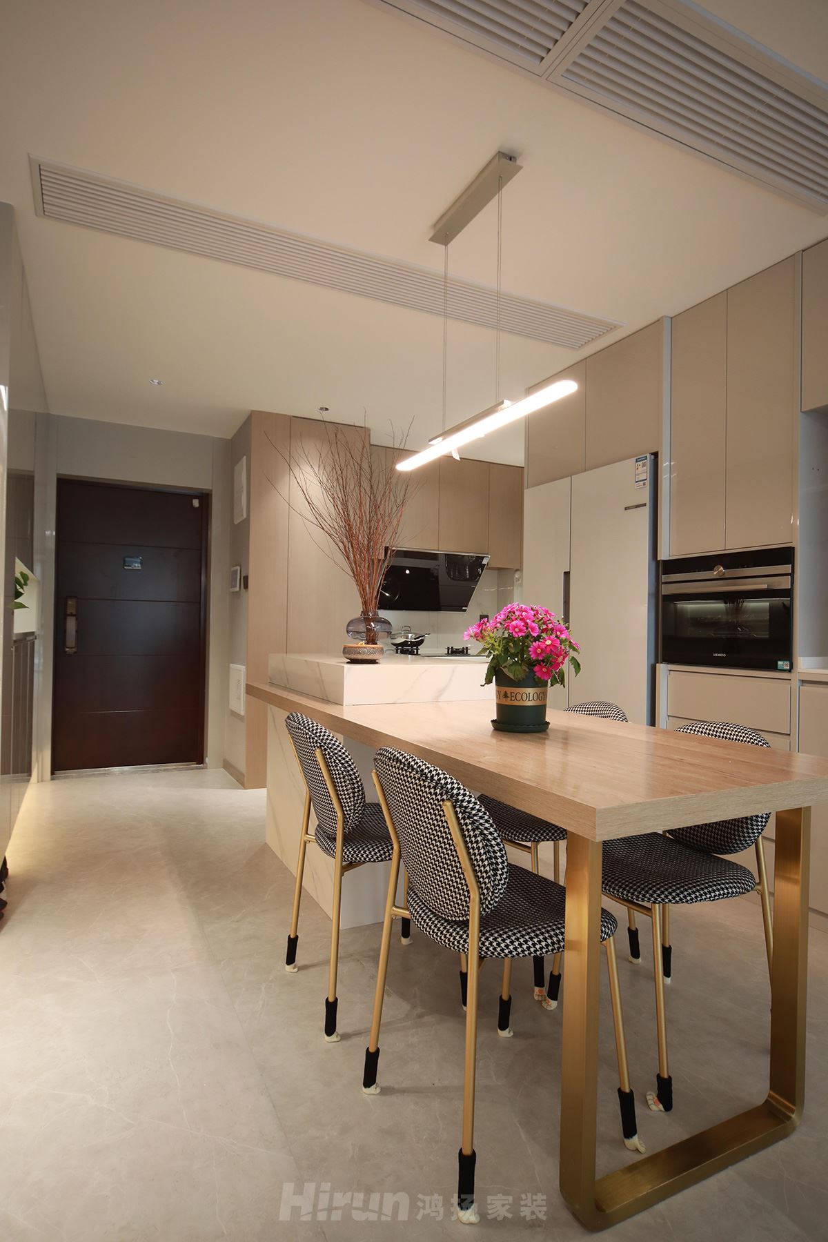 首地云夢臺110㎡北歐之光三居室 裝修案例實景圖-image8