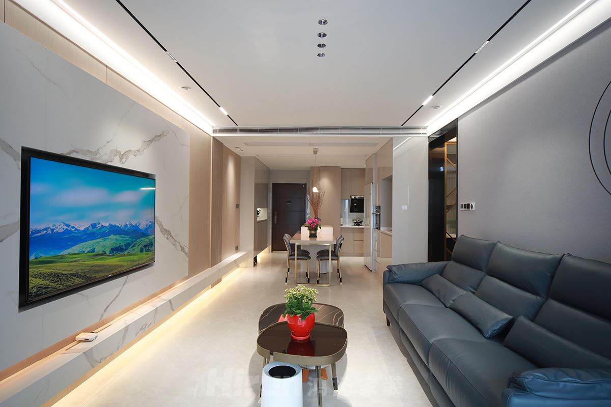 首地云夢臺110㎡北歐之光三居室 裝修案例實景圖-image4