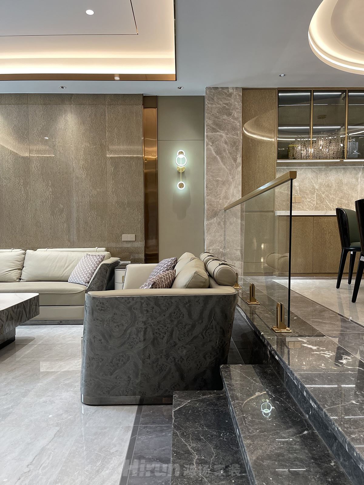 東方名苑首府240㎡新裝飾主義別墅 裝修案例實景圖-image57