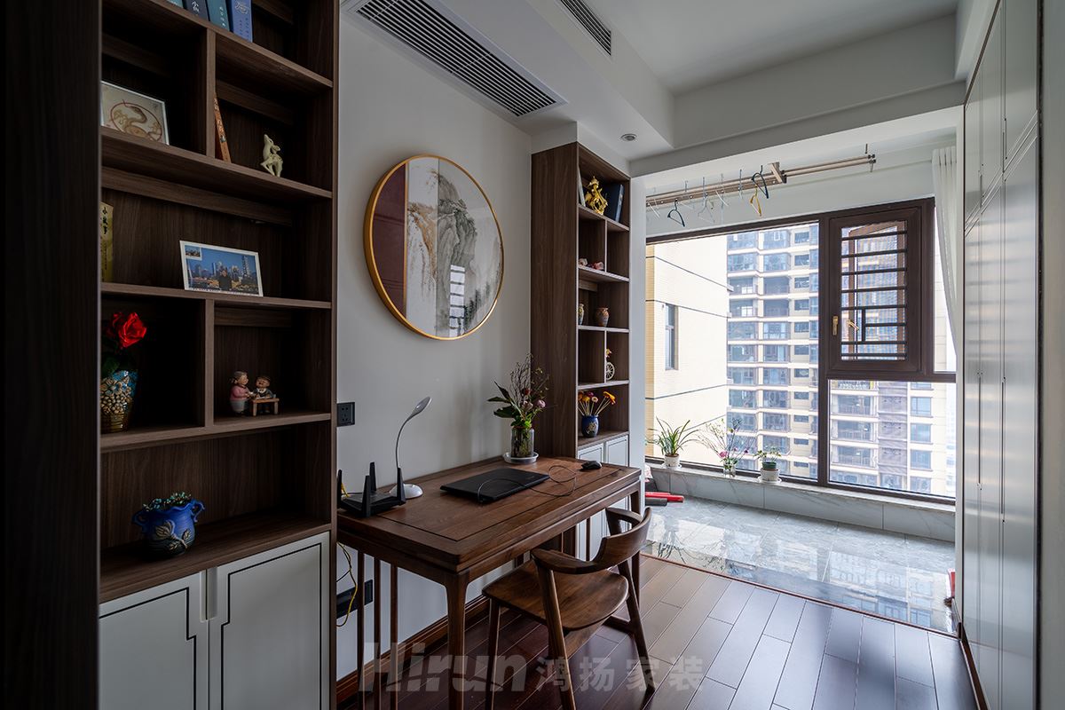 銀港國際125㎡復合寫意四居室 裝修案例實景圖-image30