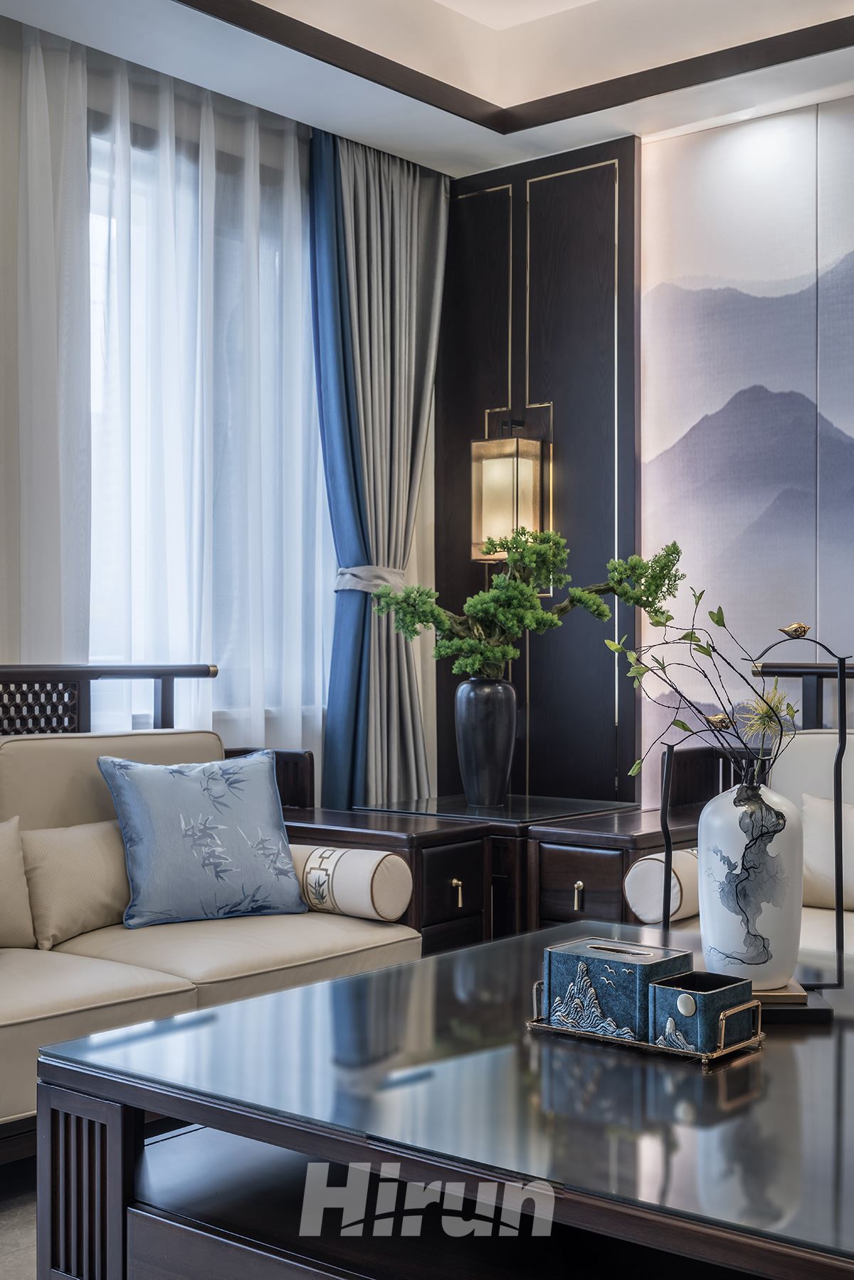 潤和紫郡200㎡寫意木構大平層 裝修案例實景圖-image40