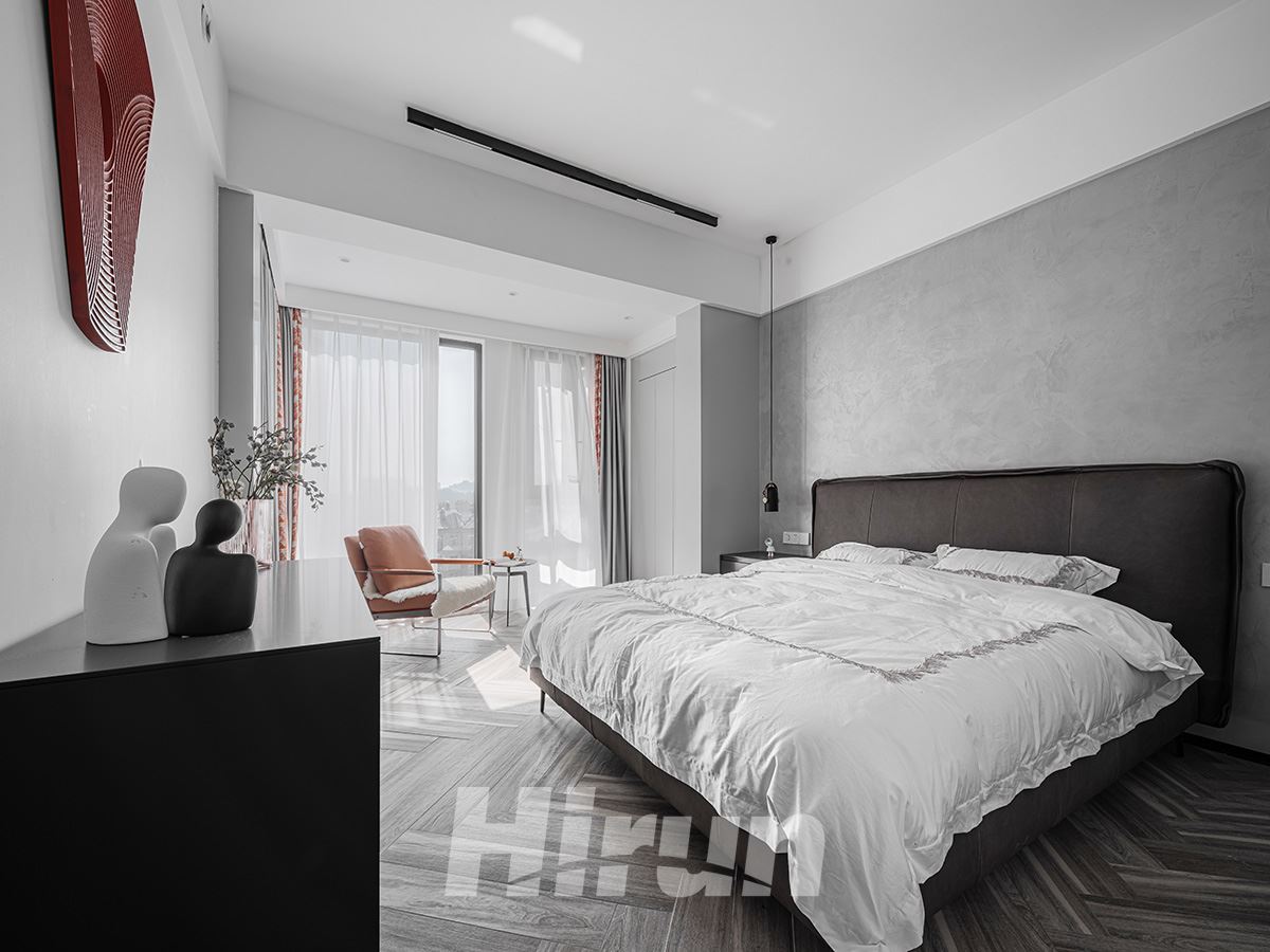 八方小區140㎡雅致現代四居室 裝修案例實景圖-image10