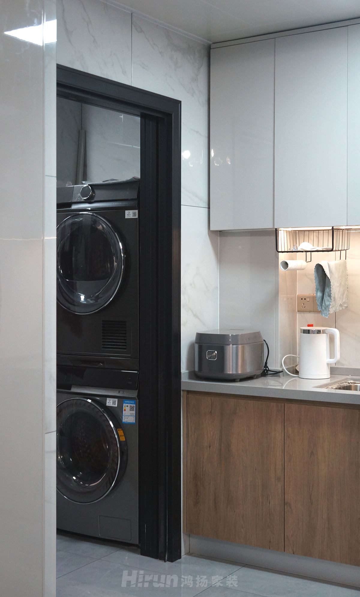 八方小區(qū)140㎡雅致現(xiàn)代四居室 裝修案例實(shí)景圖-image33