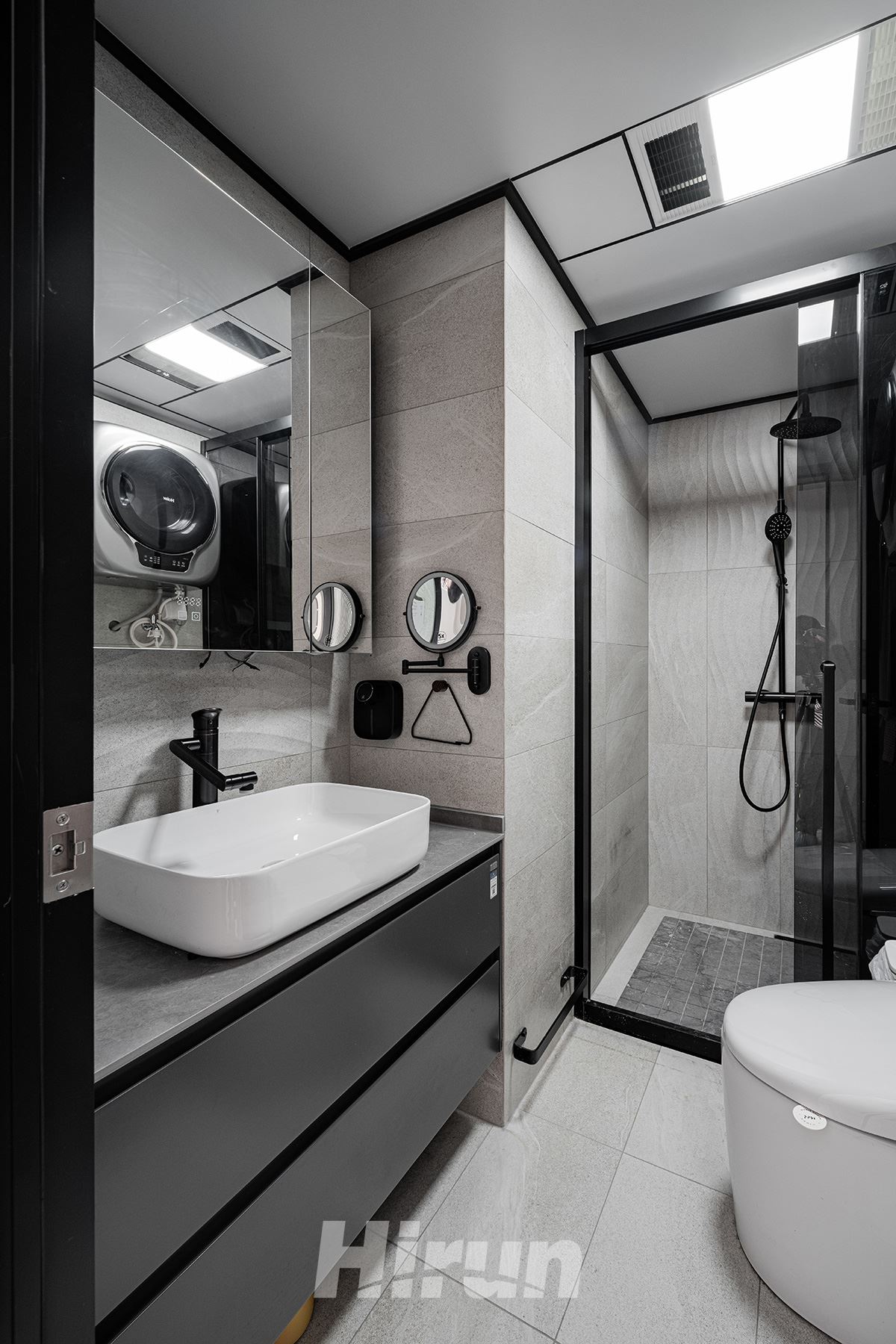 八方小區140㎡雅致現代四居室 裝修案例實景圖-image14