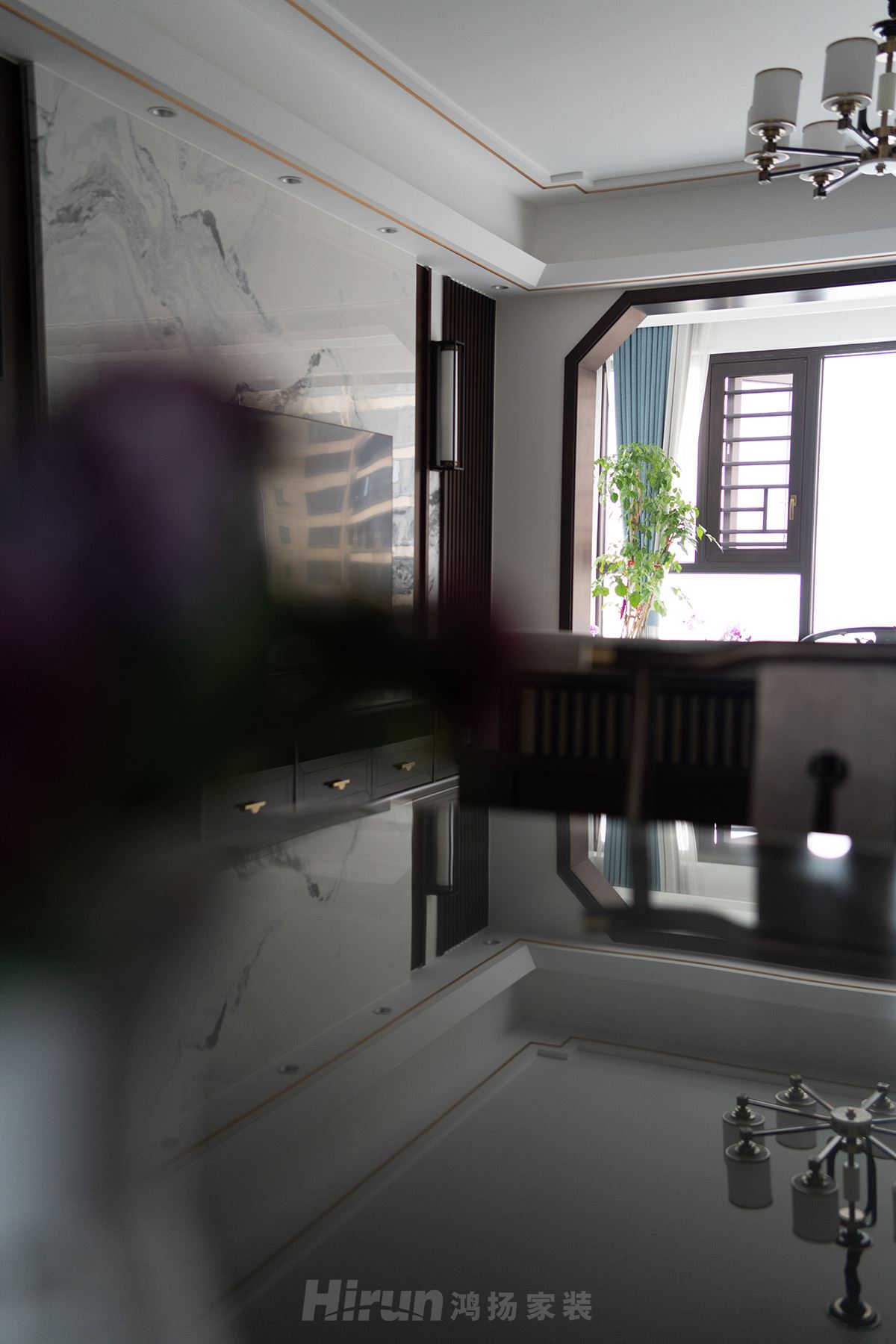 銀港國際125㎡復合寫意四居室 裝修案例實景圖-image22