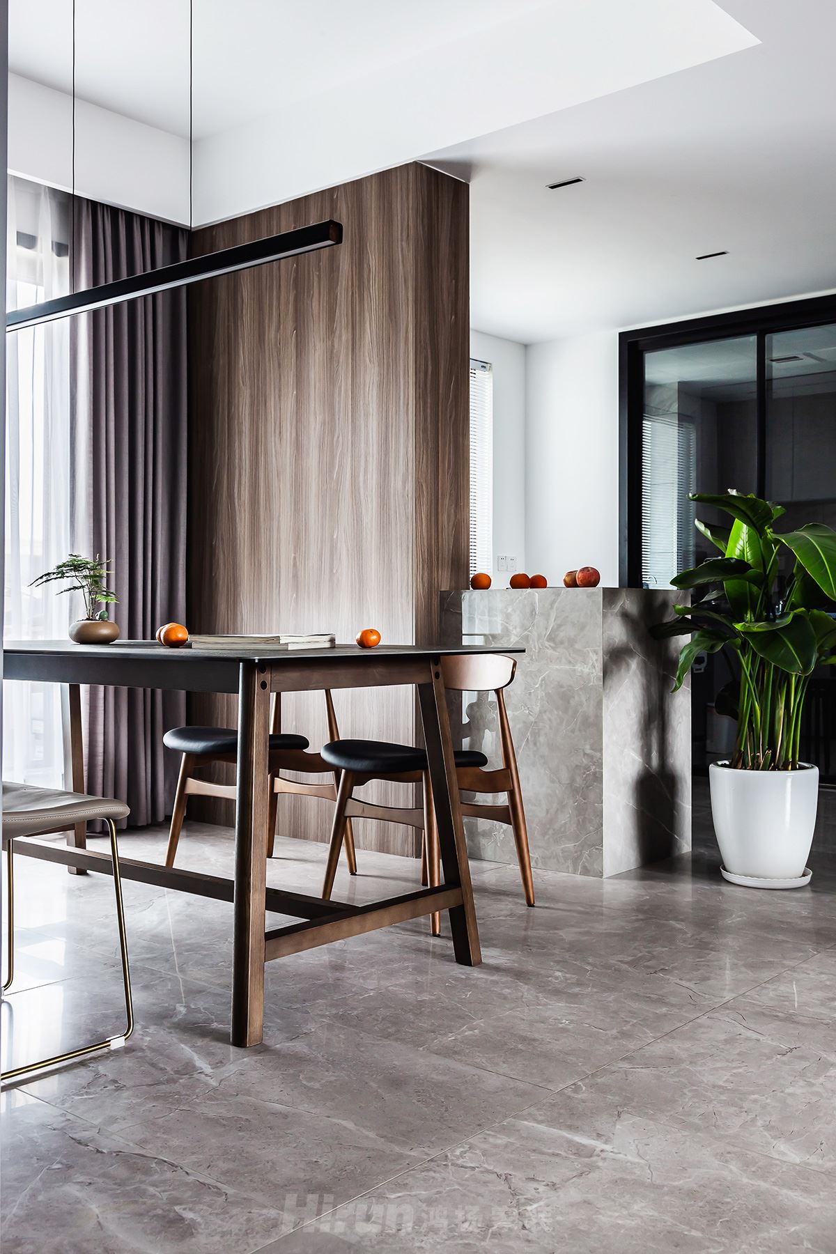 鑫遠(yuǎn)翡麗郡200㎡雅致現(xiàn)代復(fù)式 裝修案例實(shí)景圖-image29