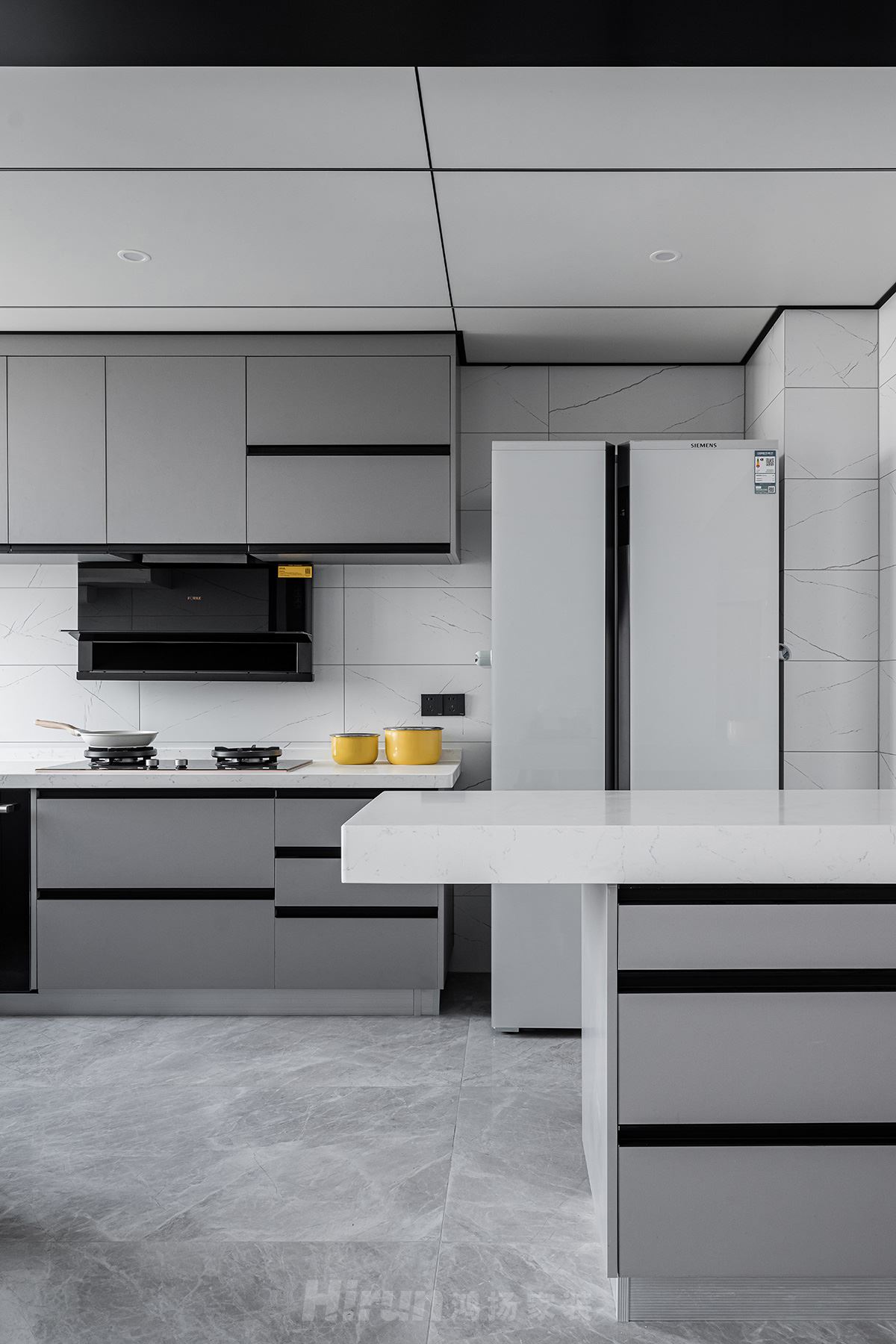 蓉國新賦145㎡雅致現代三居室 裝修案例實景圖-image13