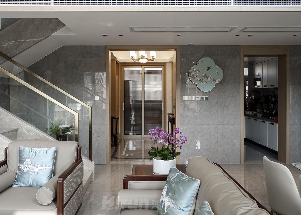 東方名苑首府400㎡江南印象別墅 裝修案例實景圖-image41