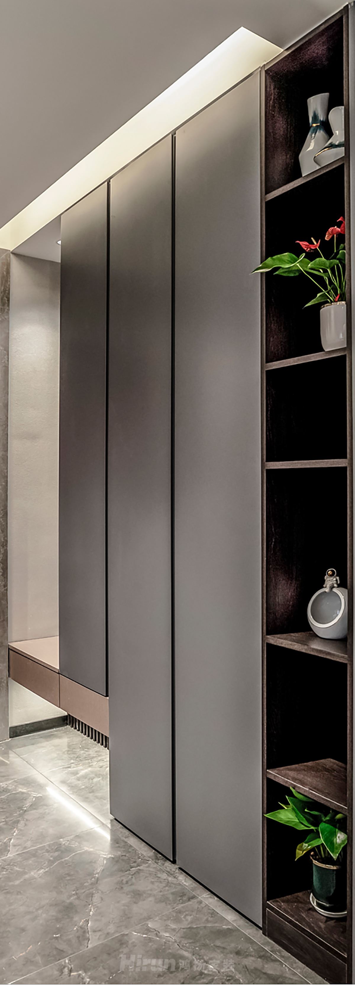 裕源懿府125㎡雅致現代三居室 裝修案例實景圖-image23