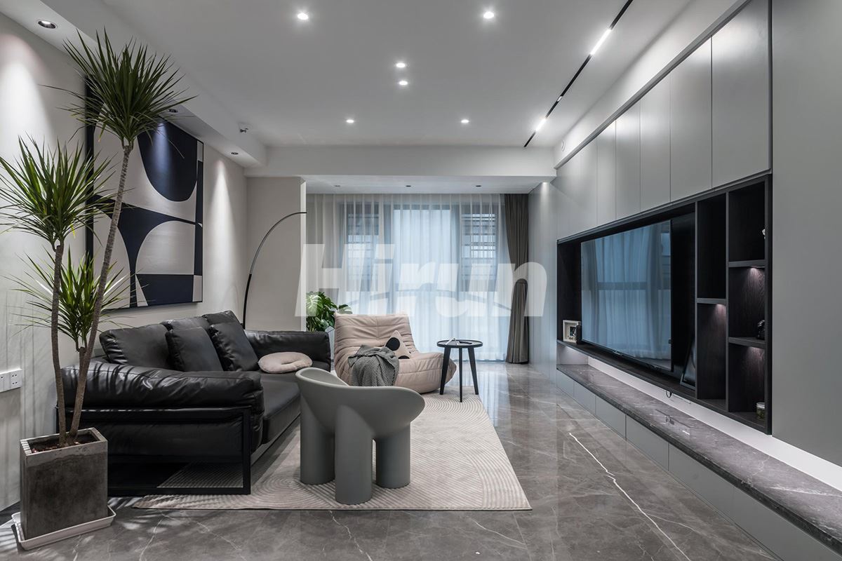 明昇壹城130㎡雅致現(xiàn)代三居室 裝修案例實景圖-image29