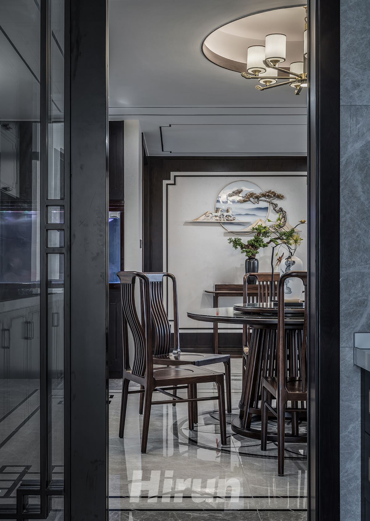 潤和紫郡200㎡寫意木構大平層 裝修案例實景圖-image42