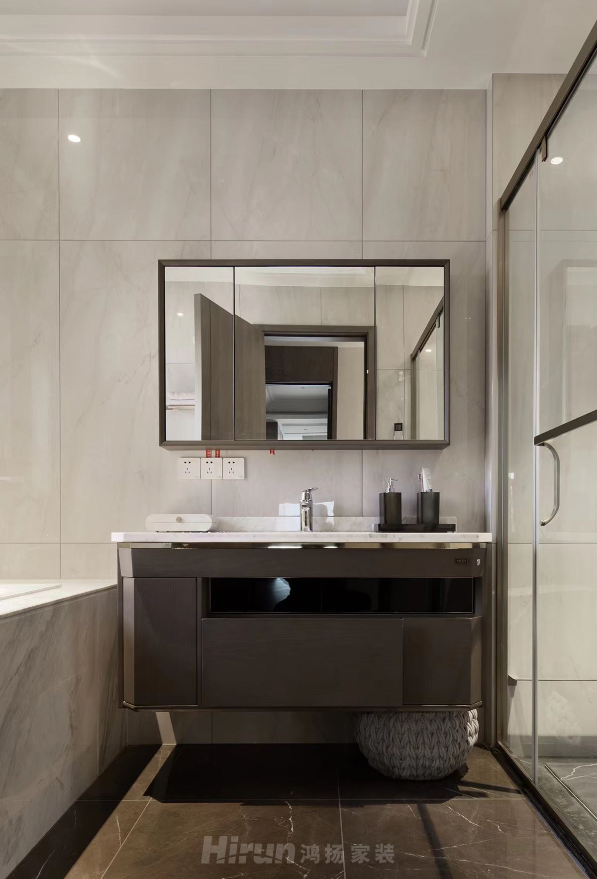 瀏陽碧桂園330㎡復合寫意別墅 裝修案例實景圖-image47