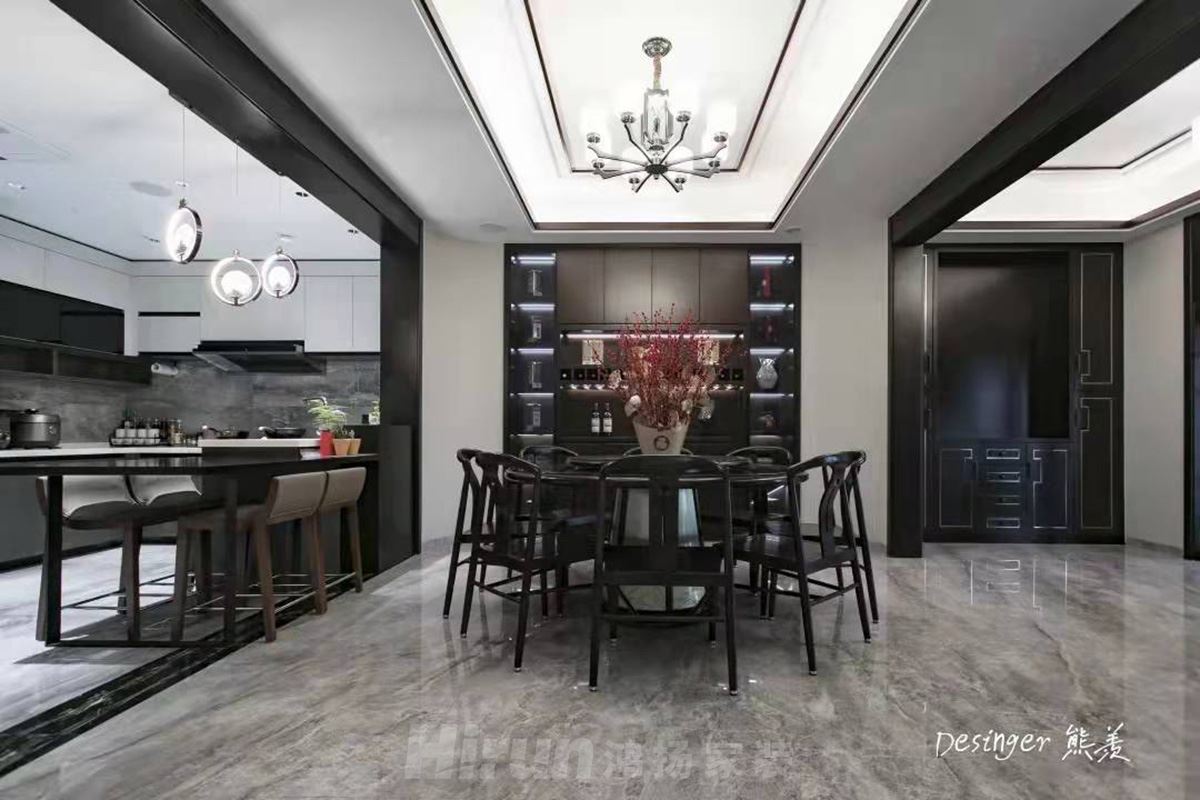 星美.新外灘335㎡復合寫意大平層 裝修案例實景圖-image18