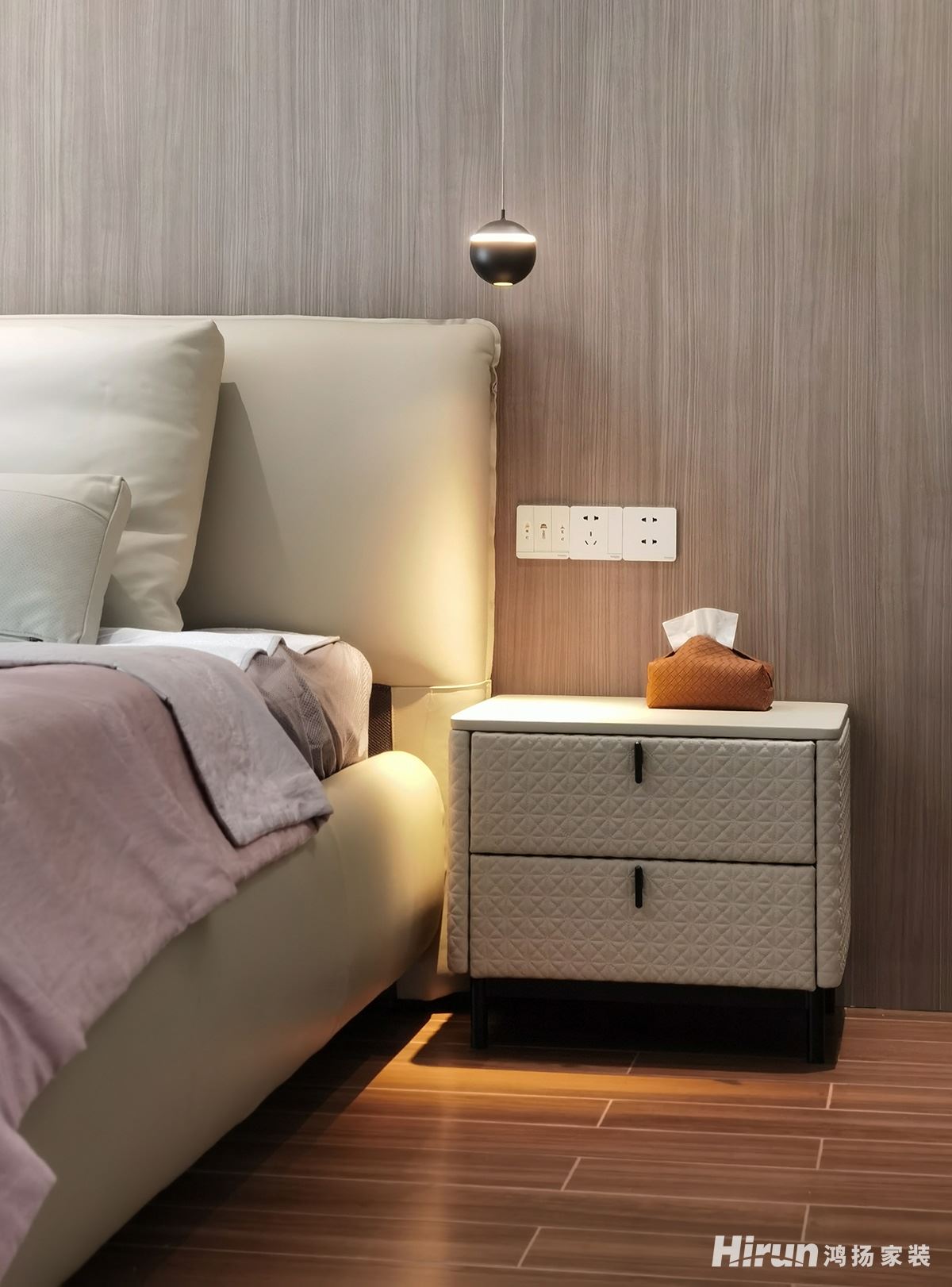 八方小區(qū)320㎡北歐之光復(fù)式 裝修案例實景圖-001-(13)