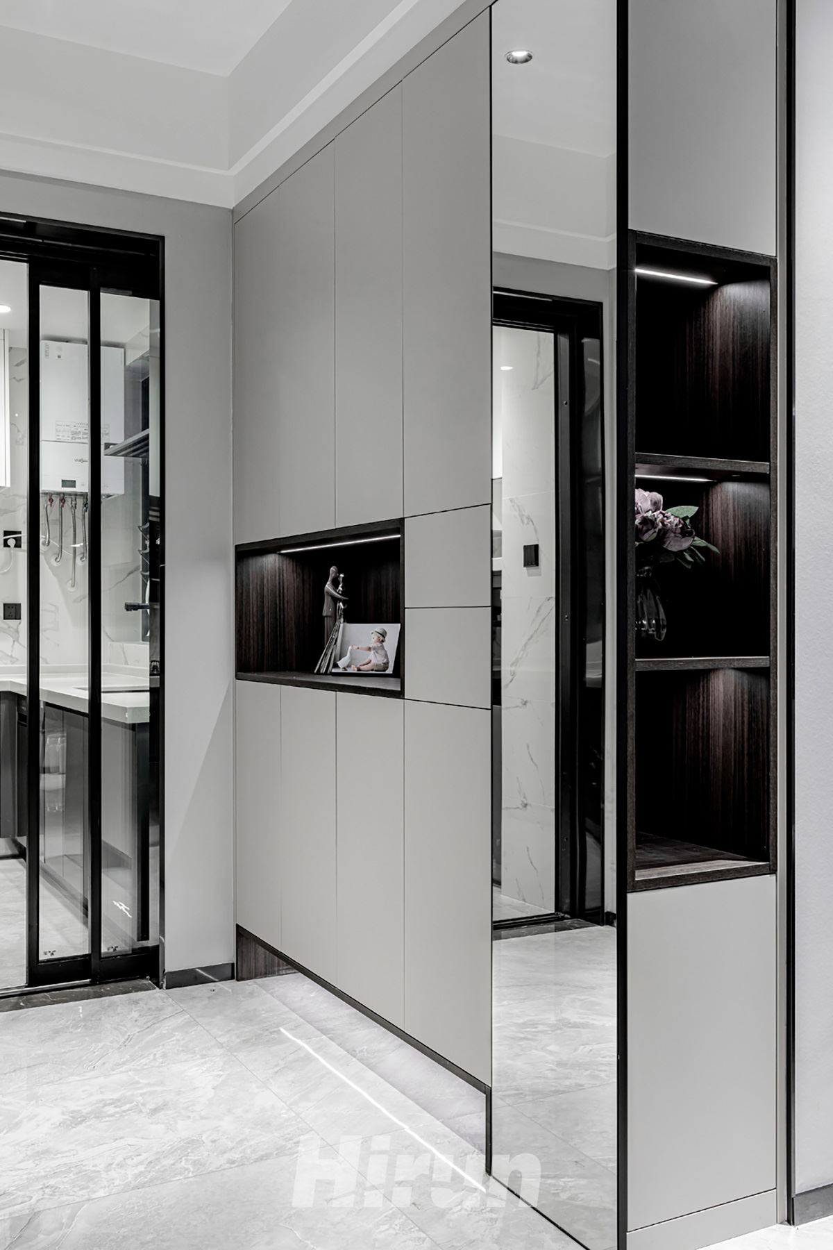 八方小區110㎡雅致現代三居室 裝修案例實景圖-image47