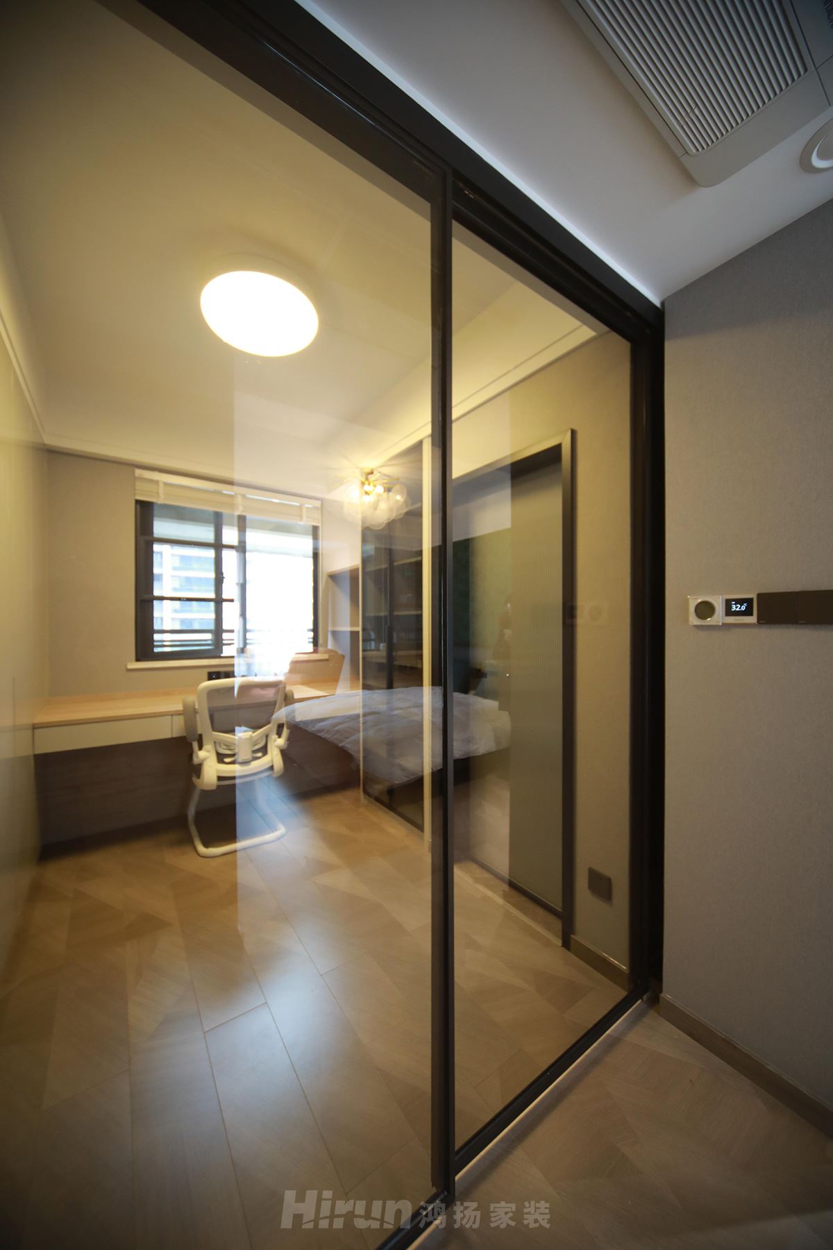 首地云夢臺110㎡北歐之光三居室 裝修案例實景圖-image13