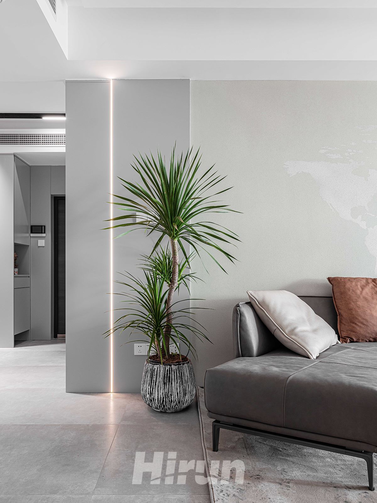 八方小區140㎡雅致現代四居室 裝修案例實景圖-image8