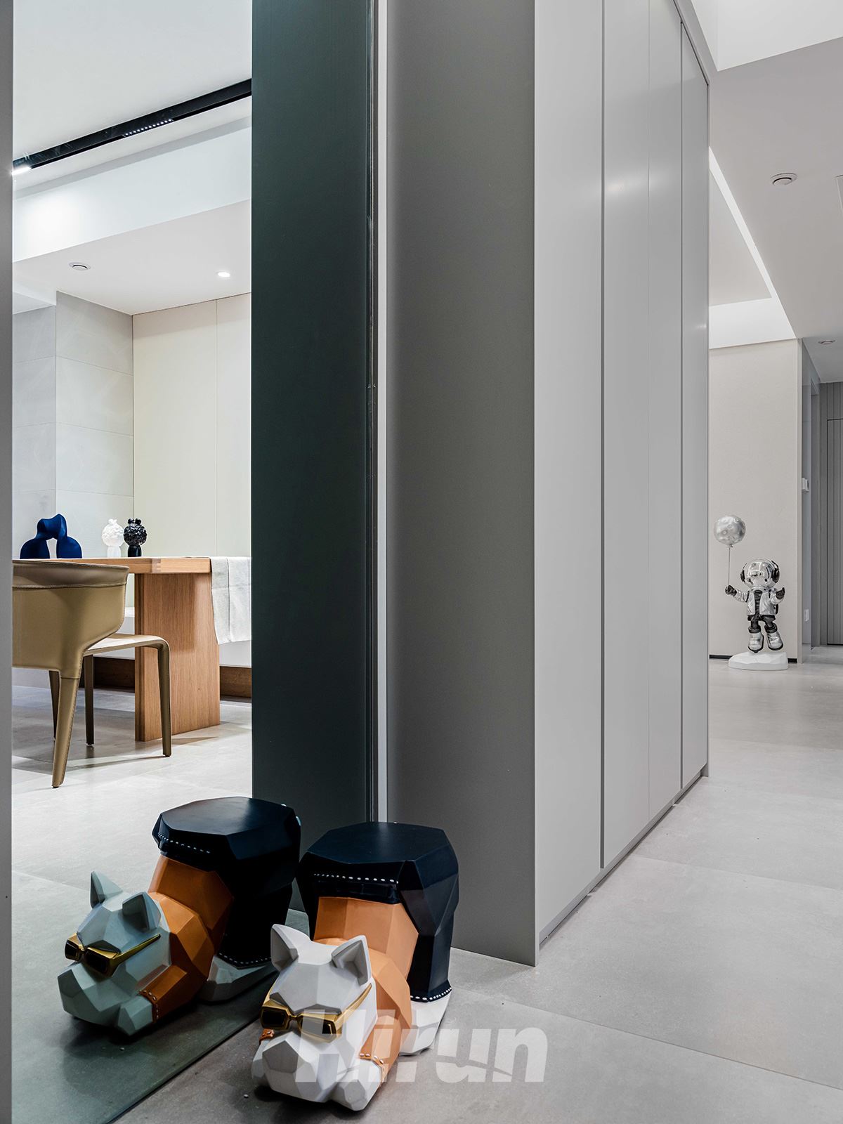 八方小區140㎡雅致現代四居室 裝修案例實景圖-image5