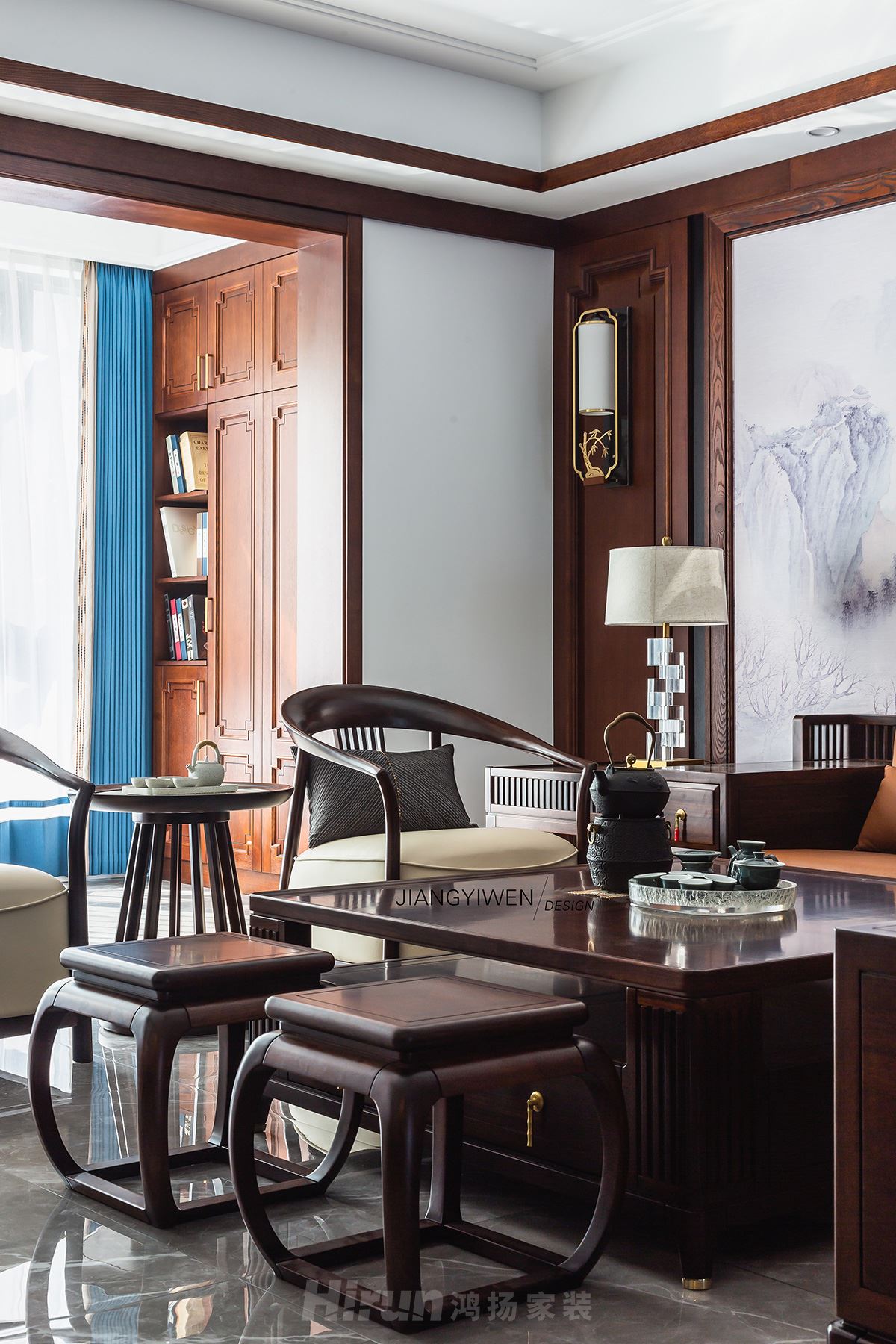 金湘苑190㎡復合寫意大平層 裝修案例實景圖-image36