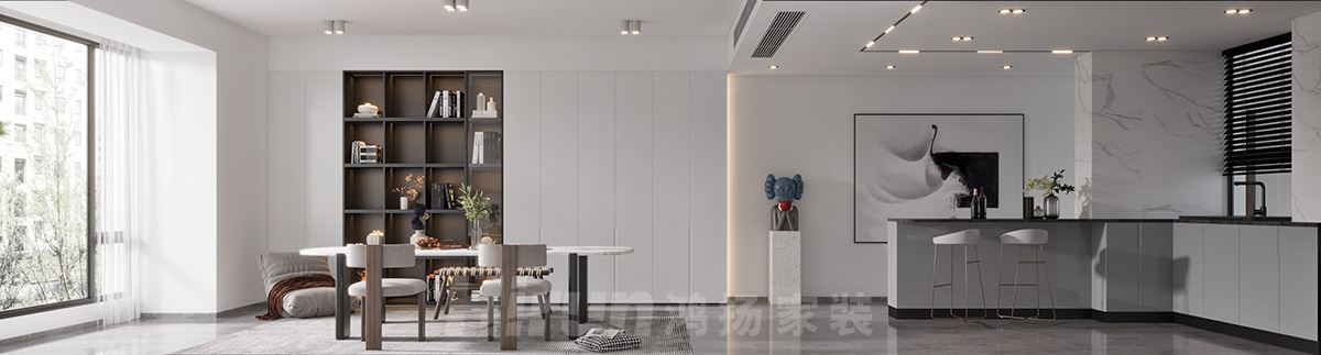 豐和園 105㎡雅致現(xiàn)代二居室 裝修案例效果圖-09a78403ff76775fa8881701d4dddd4