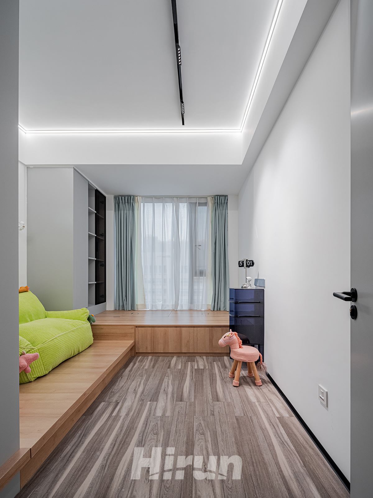 八方小區140㎡雅致現代四居室 裝修案例實景圖-image17