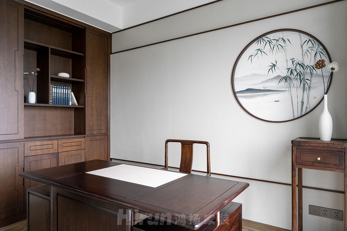 大美華園145㎡復合寫意四居室 裝修案例實景圖-image17